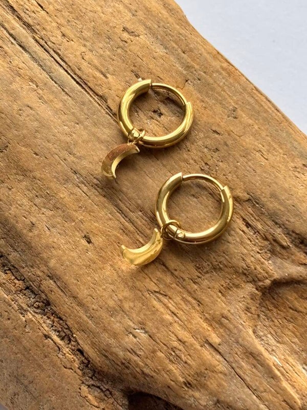 Oorbellen moon