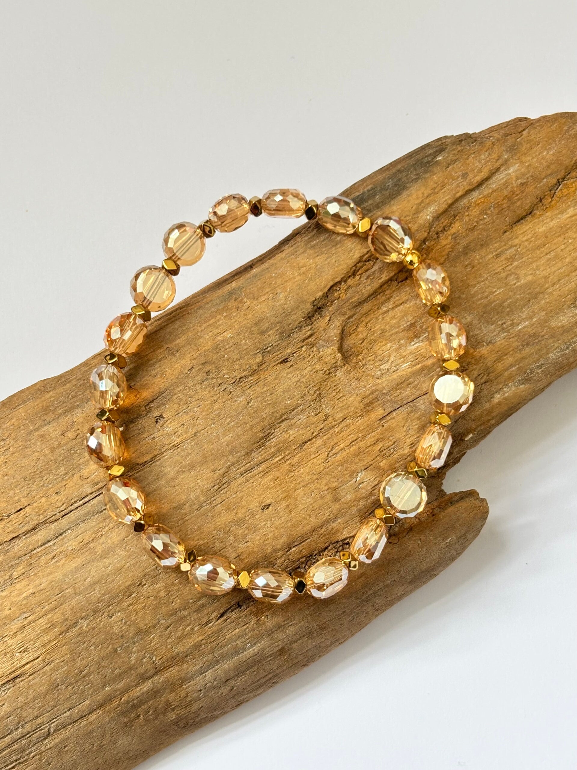 Facet sparkle armband