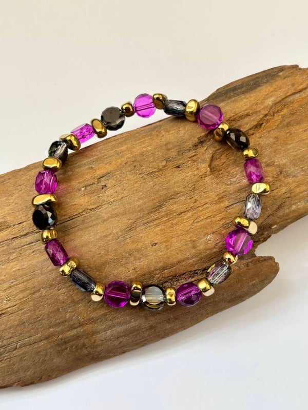 Facet sparkle armband