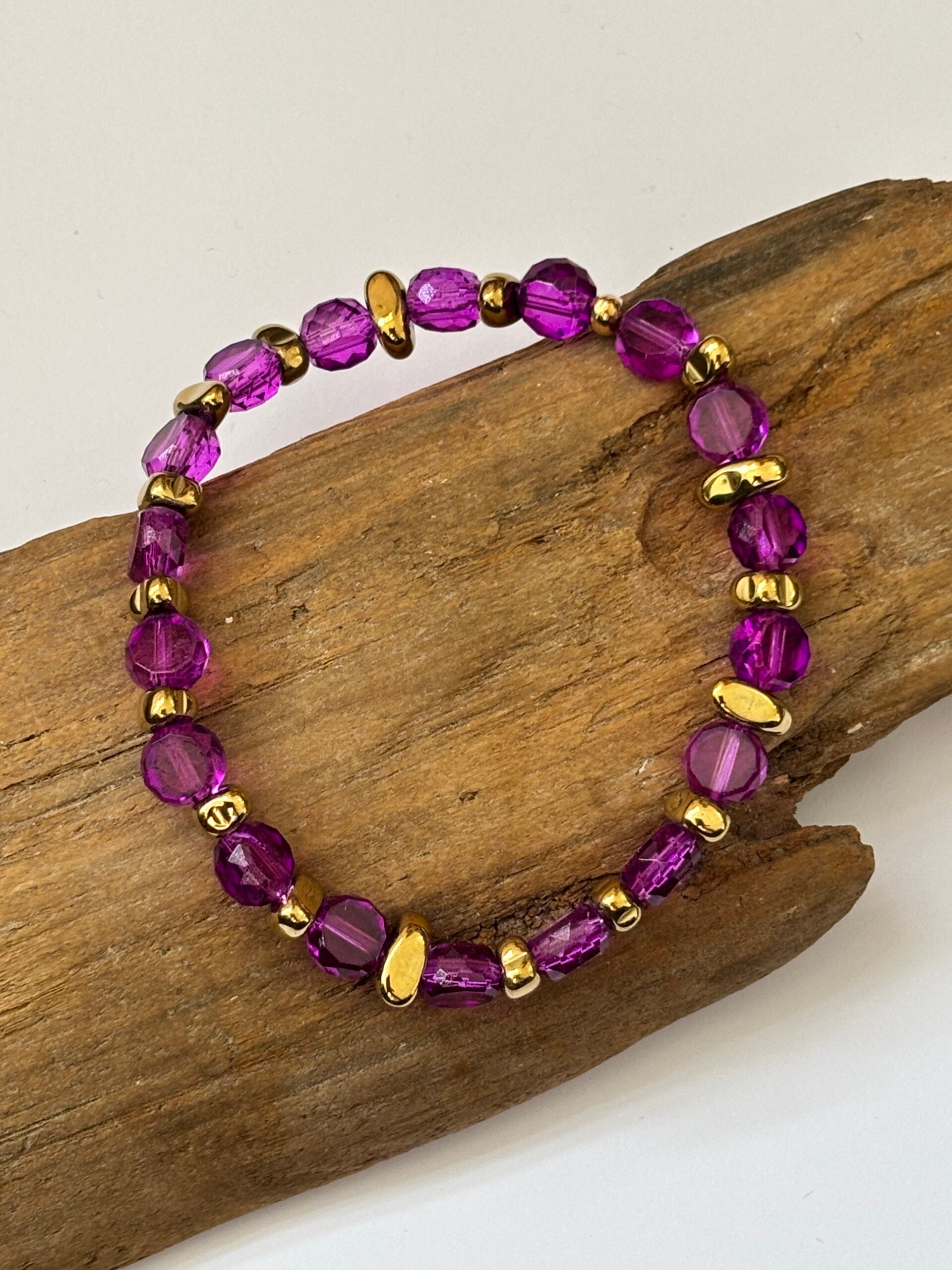 Facet sparkle armband