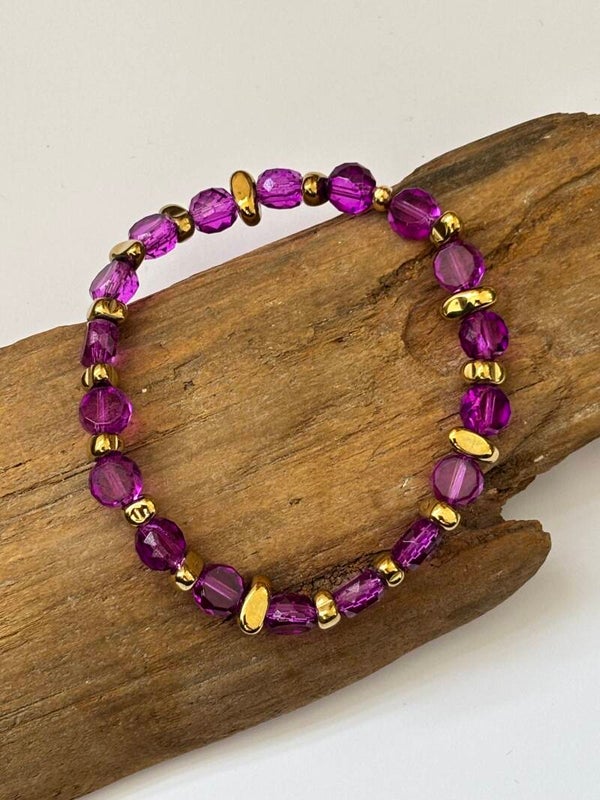 Facet sparkle armband