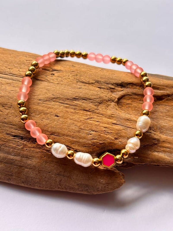 Armband pink