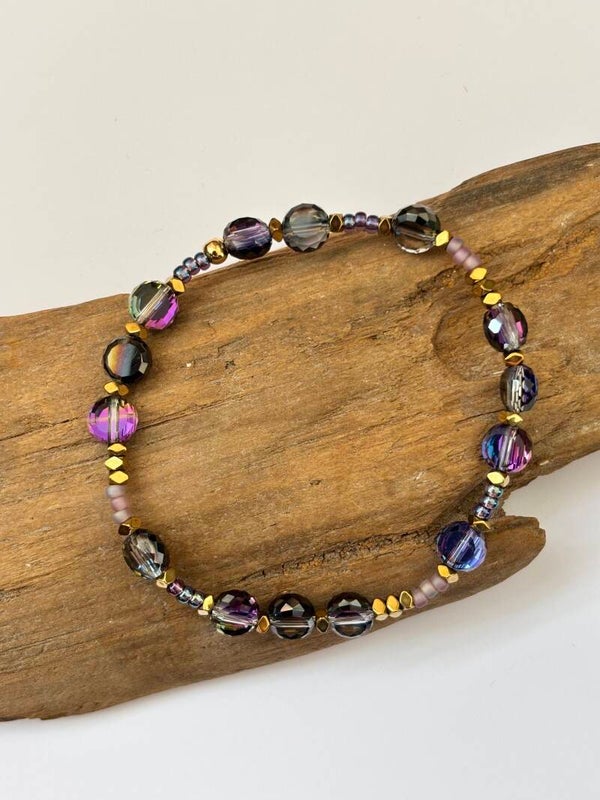 Facet sparkle armband