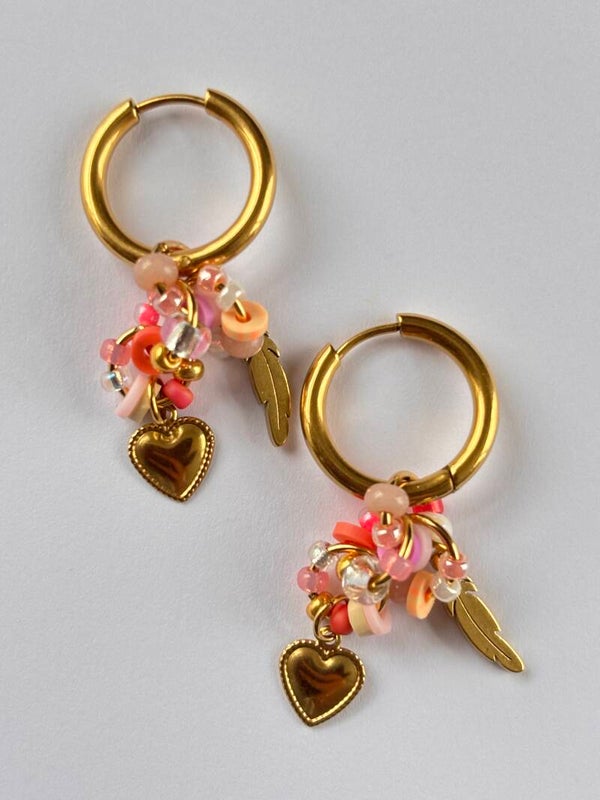 Oorbellen colour explosion