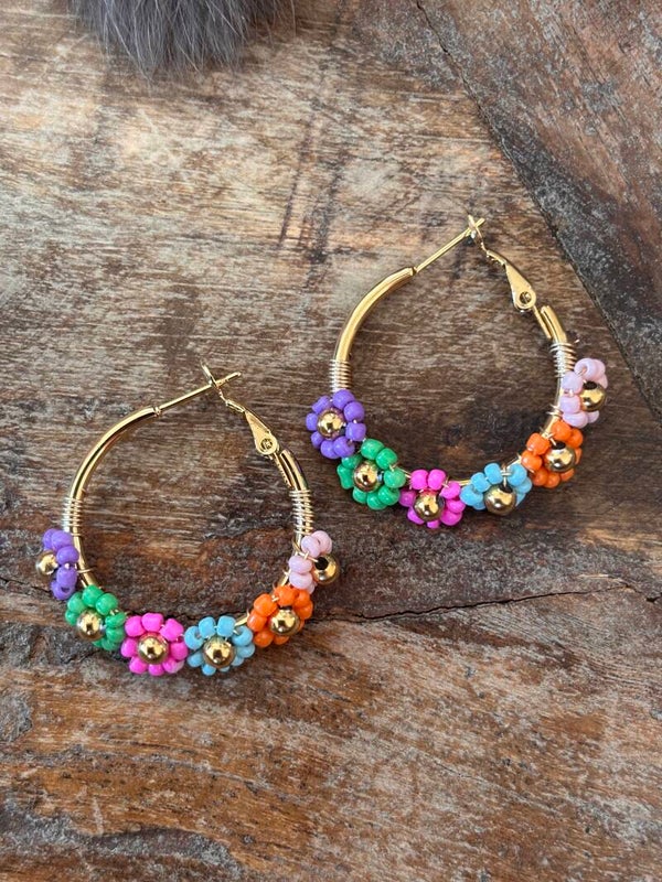 Oorbellen flower power