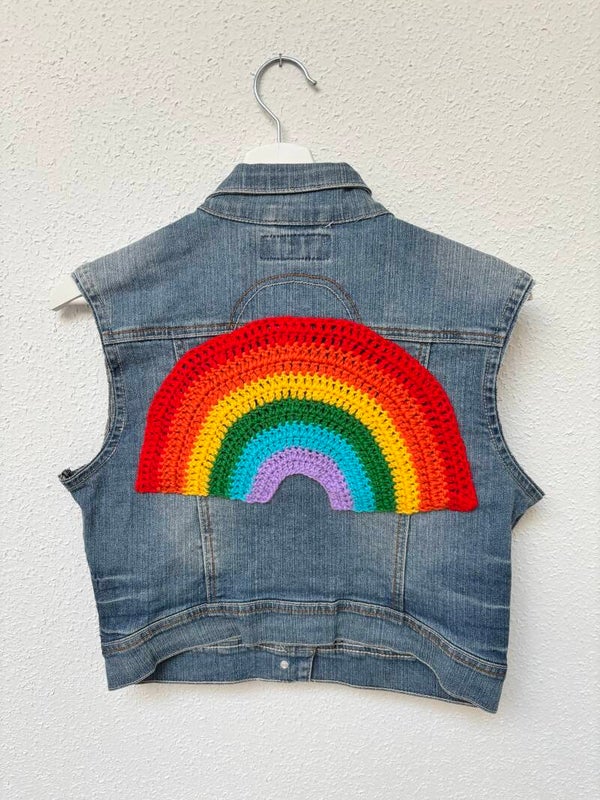 Rainbow gilet