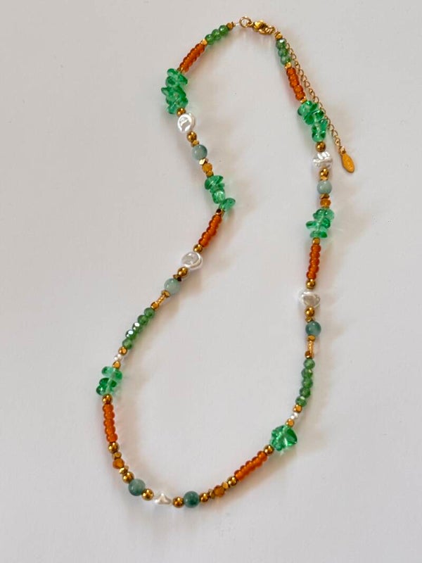 Ketting pearl beads
