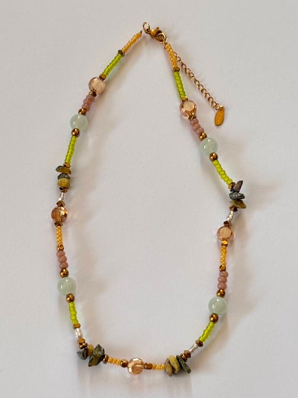 Ketting pearl beads
