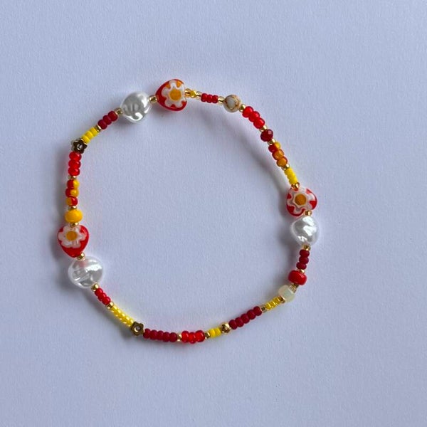Armband vintage flower