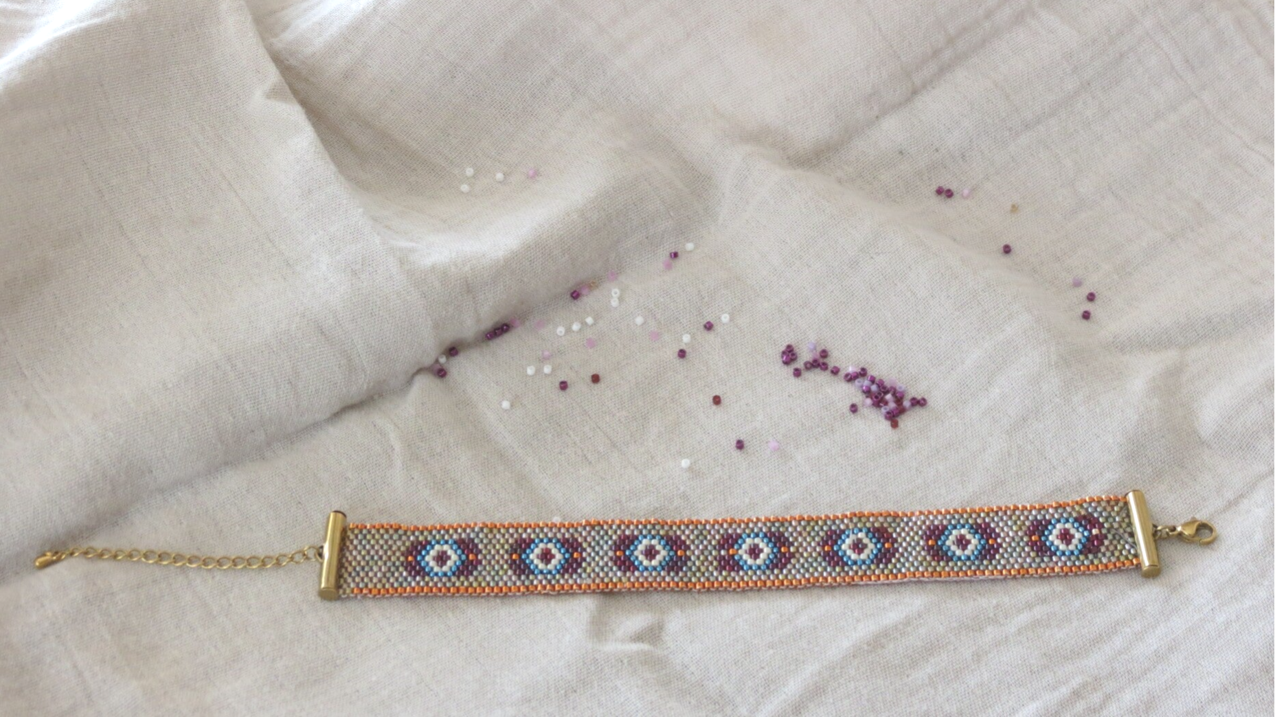 bracelet perlé