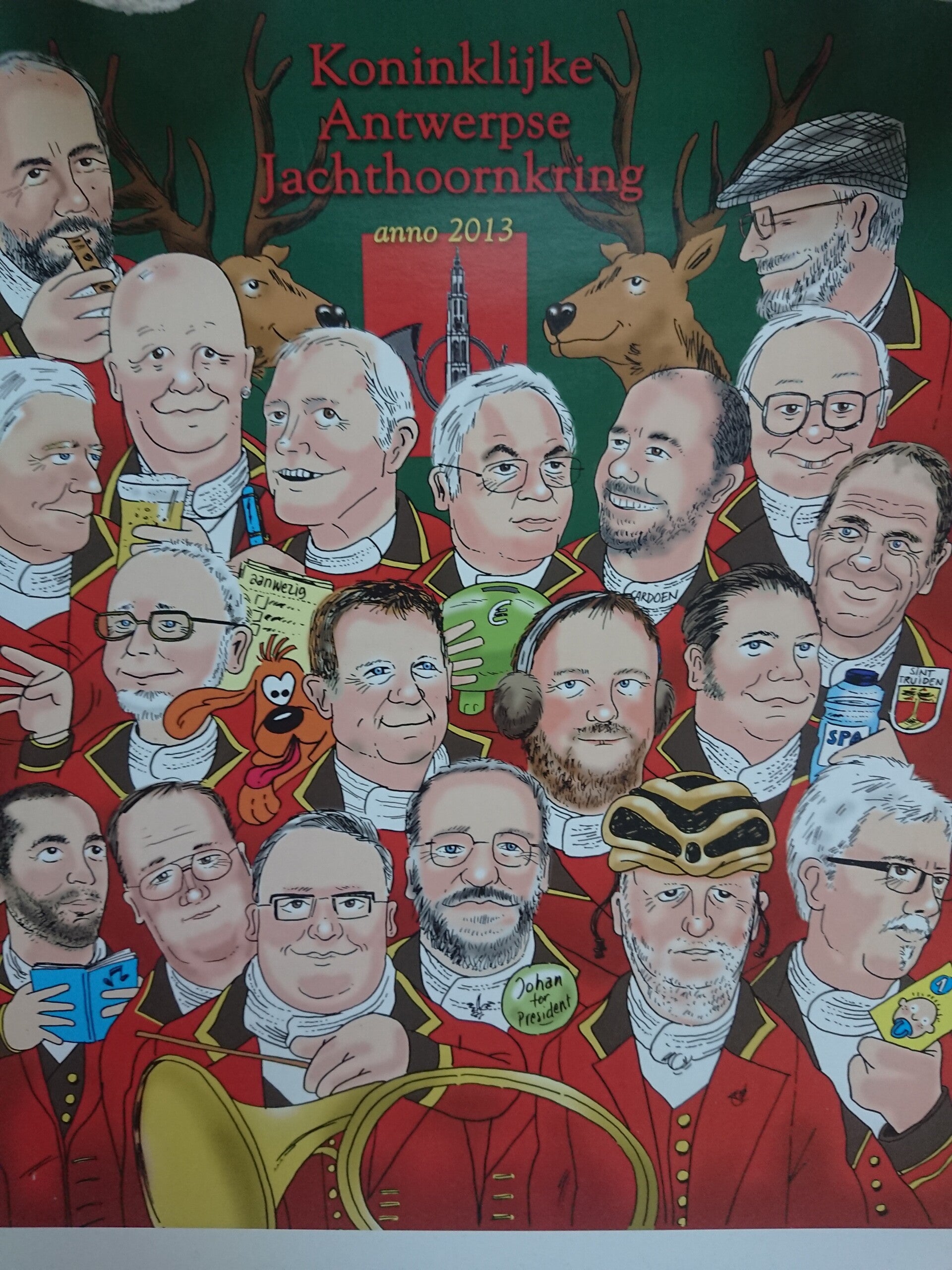 leden van de KAJK, smoelenboek