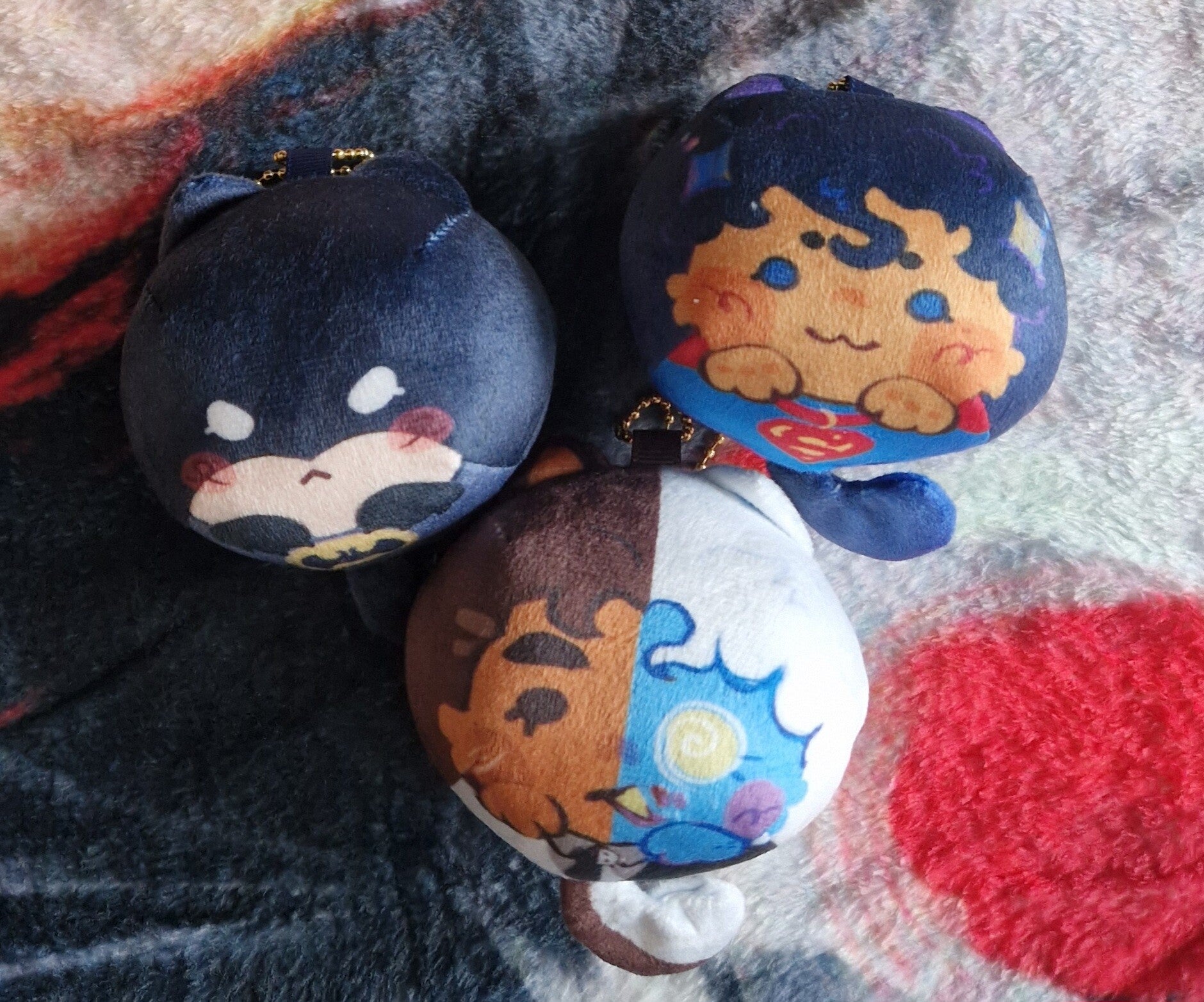 Critter plush keychain