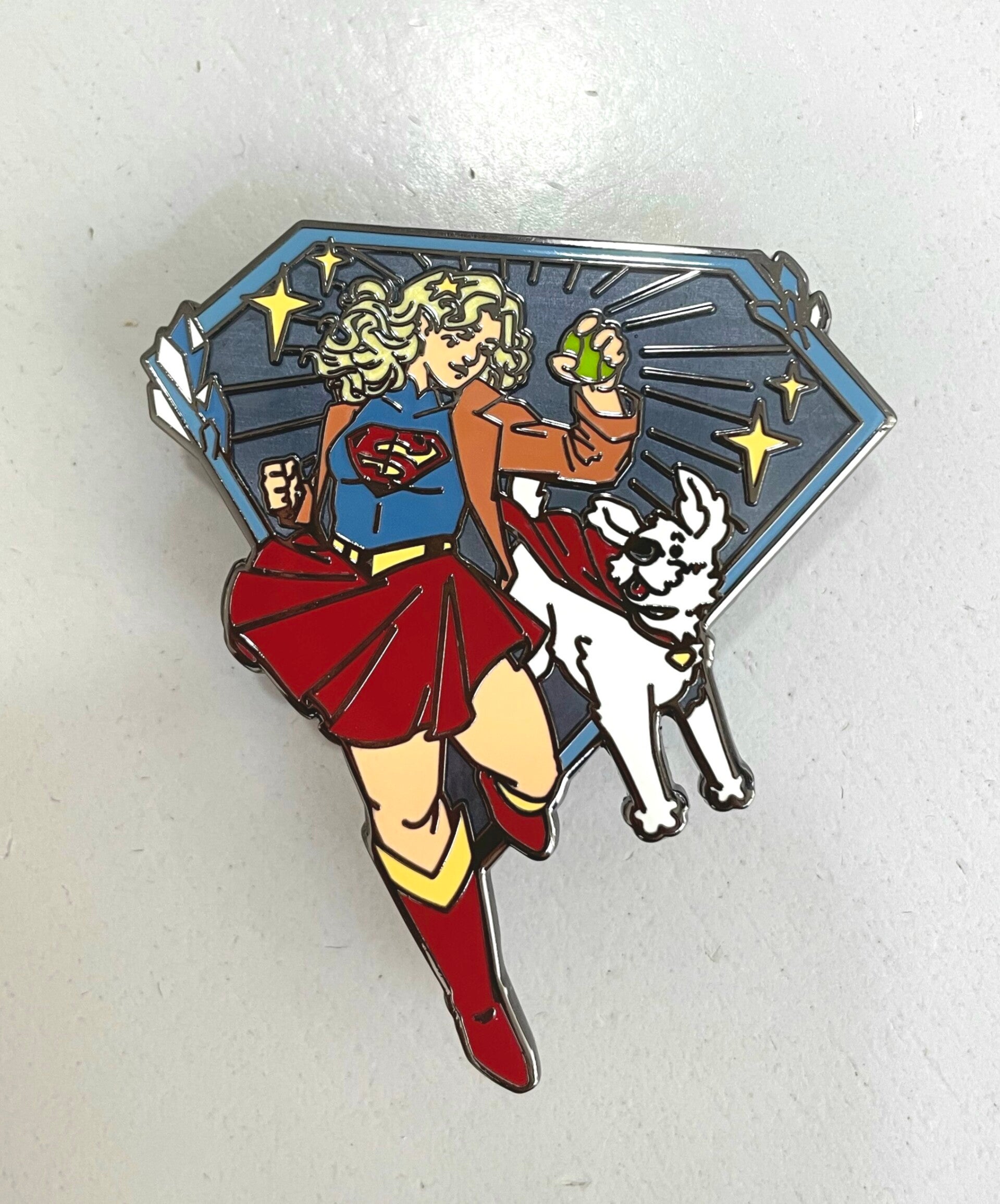 Enamel Supergirl