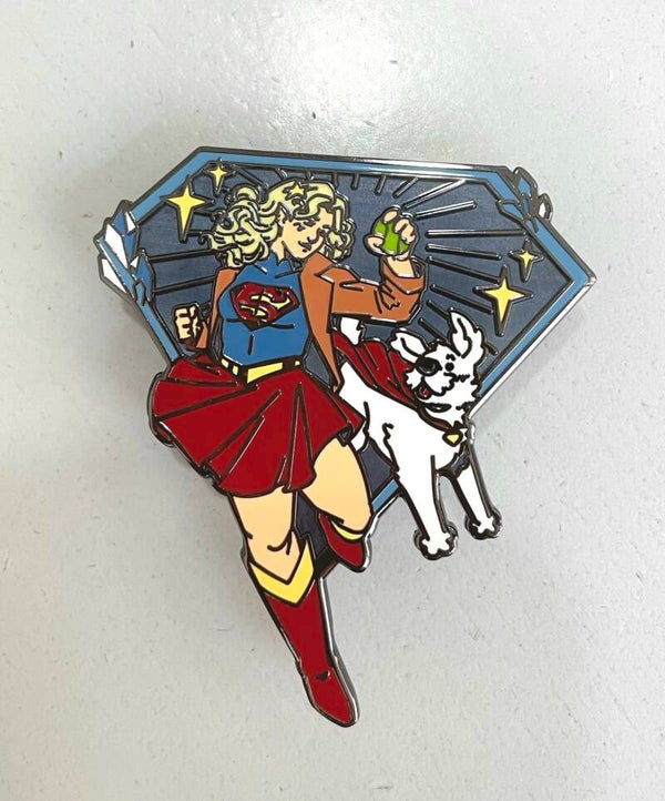 Enamel Supergirl