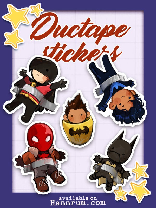 Ductape stickers