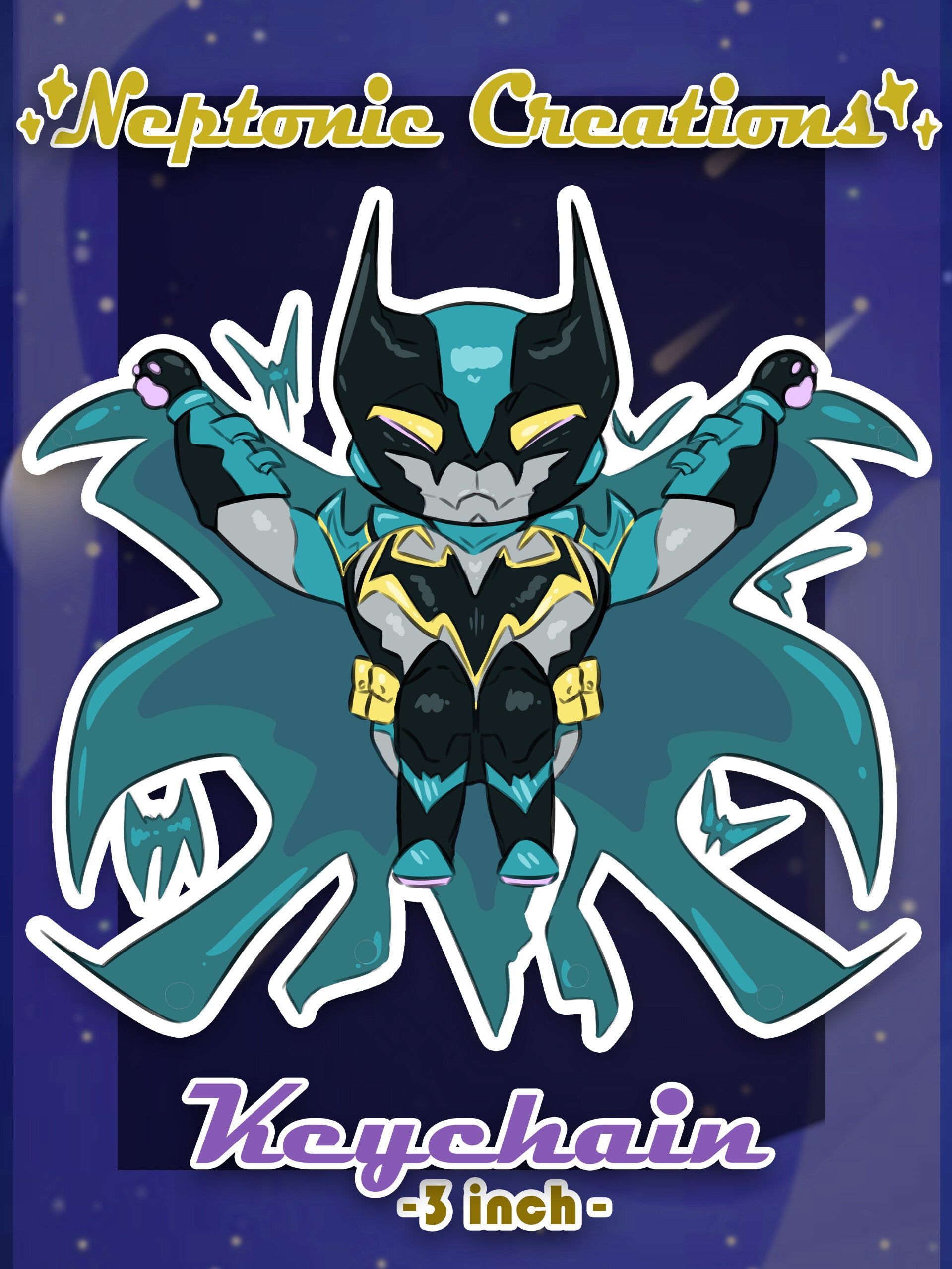 Immortal Legends Keychain (Neptune)