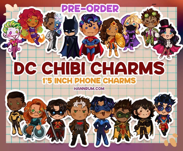 Dc mini charms