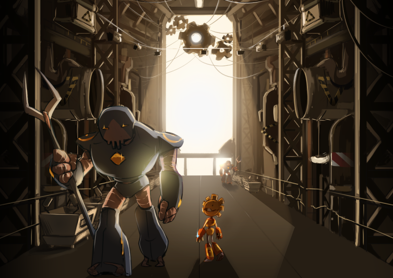 factory insides concept