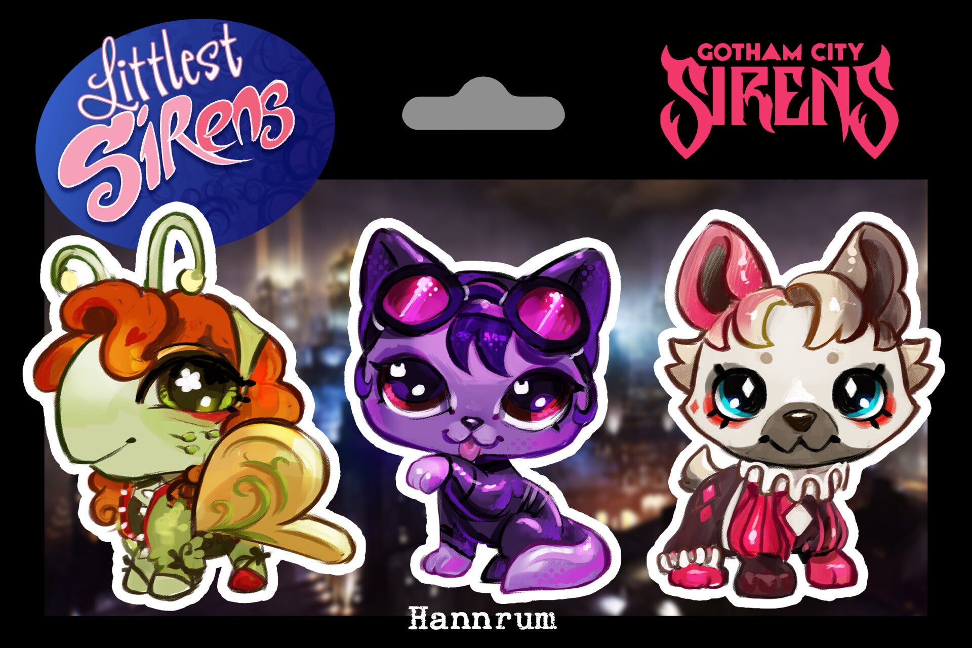 LPS trio sticker sheets