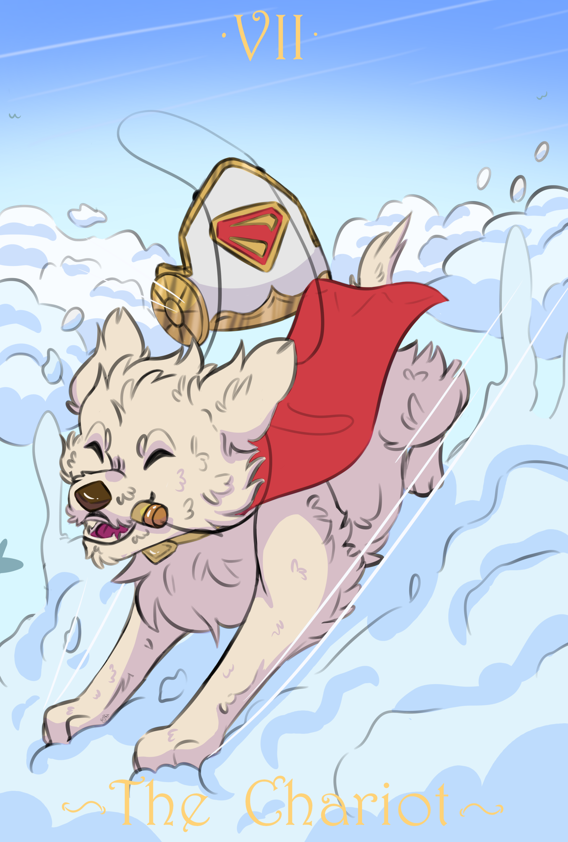 Good Boy Krypto Print (Neptune)