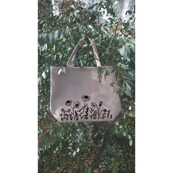 Filztasche ,Blumenwiese''