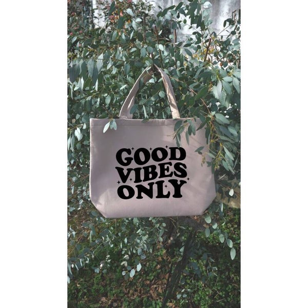 Filztasche ,,good vibes only''