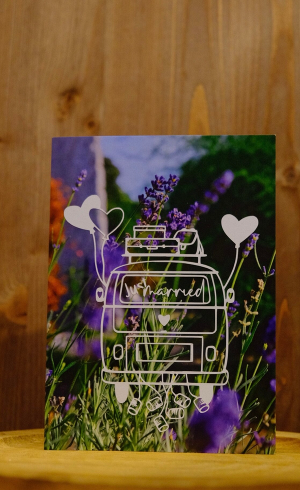 Klappkarte ,,Hochzeit''