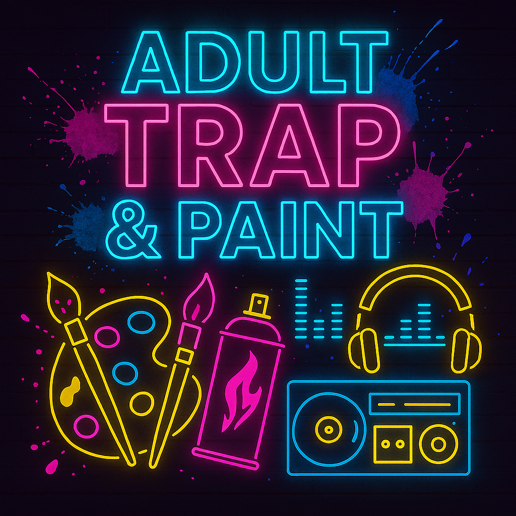 Adult Trap & Paint Couples Ticket $40