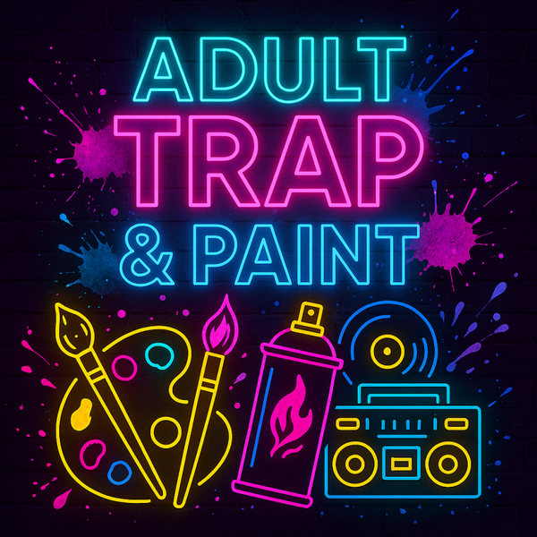 Adult Trap & Paint Individual Ticket $25