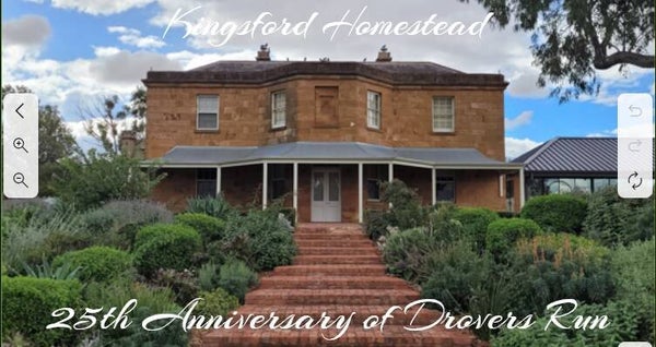 Kingsford Homestead - 25th Anniversary of Drovers Run - Garden View Drink Coolers