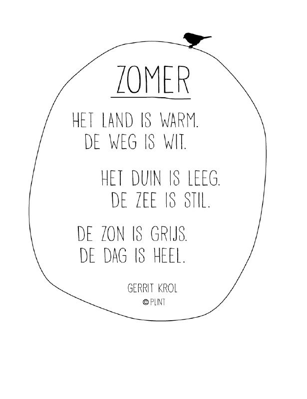 Zomergedichten / Poëzie | Letterlievend.nl