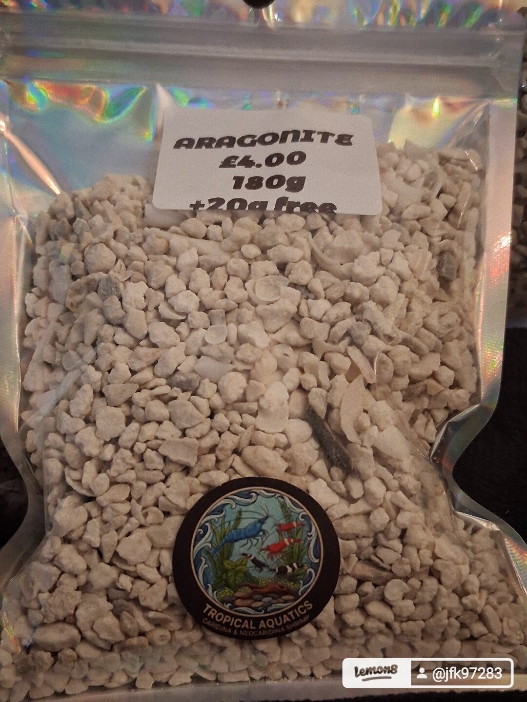 Aragonite coral for large tank