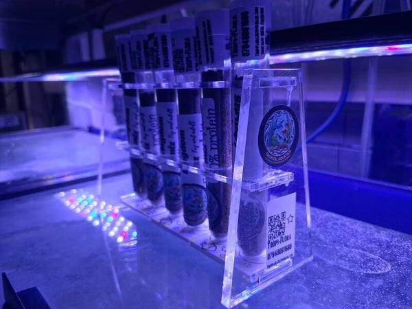 1 tropi stand & 6 feeds