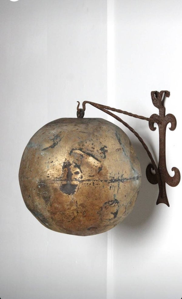 Antique pawn brokers trade sign