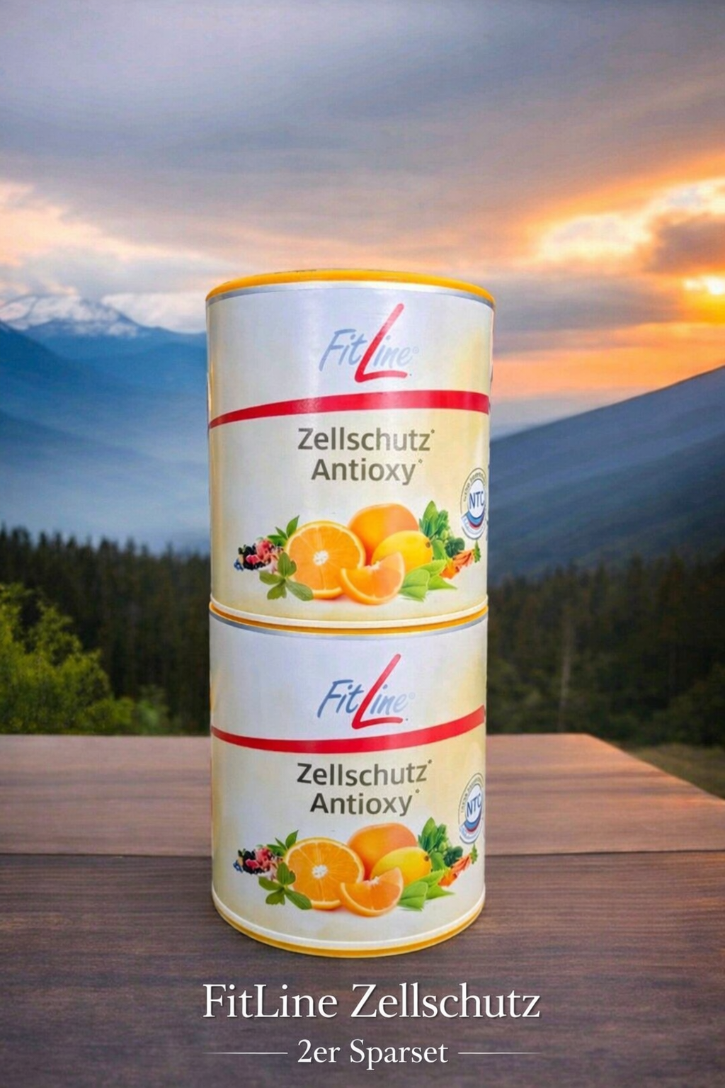 Schütze deine Zellen! FitLine Zellschutz Antiox – 2er Sparset🍊