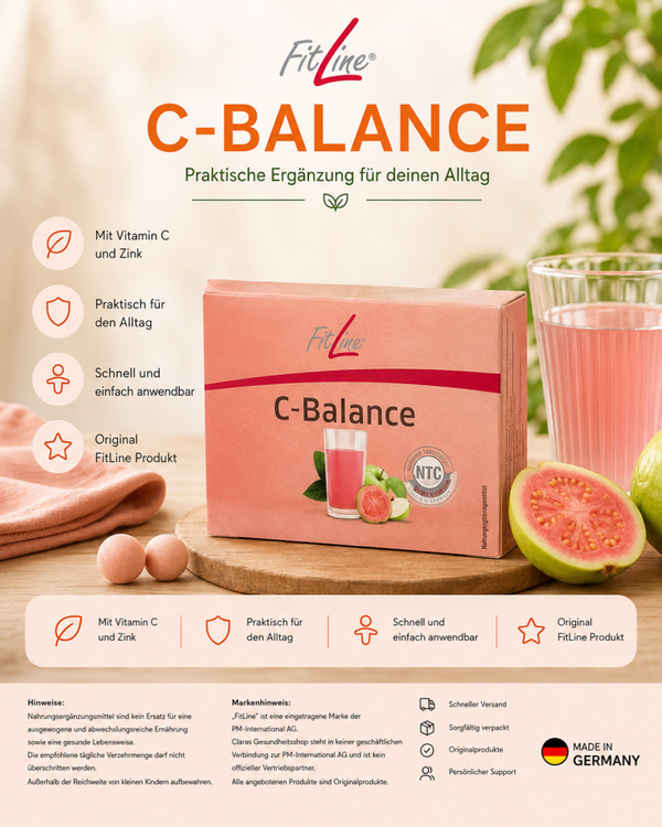 FitLine C-Balance – Fruchtige Ergänzung für deinen Alltag🍋