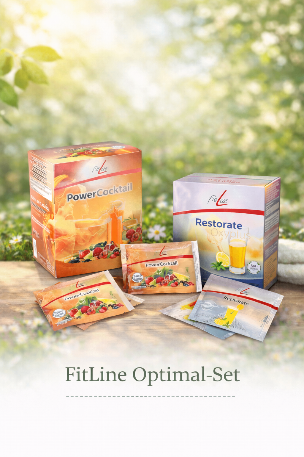Energy & Recovery Duo - Fitline Optimal-Set🍹