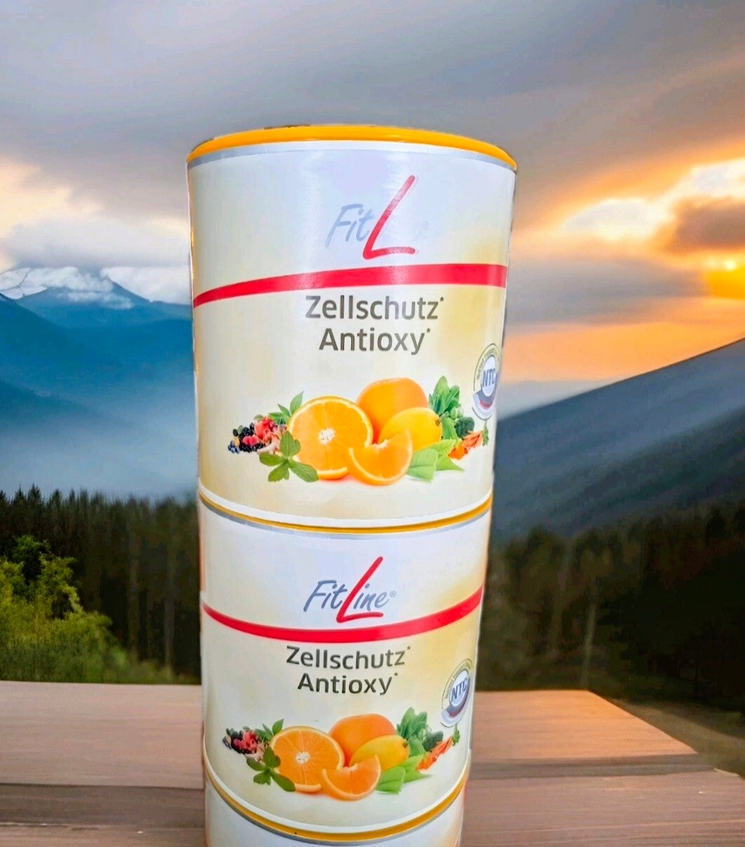 Schütze deine Zellen! FitLine Zellschutz Antiox – 2er Sparset🍊