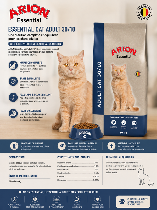 Essential Cat Adult 30/10 Sac de 10 kg