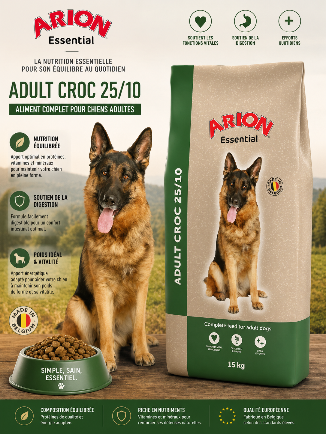 Croc adult Essential 25/10