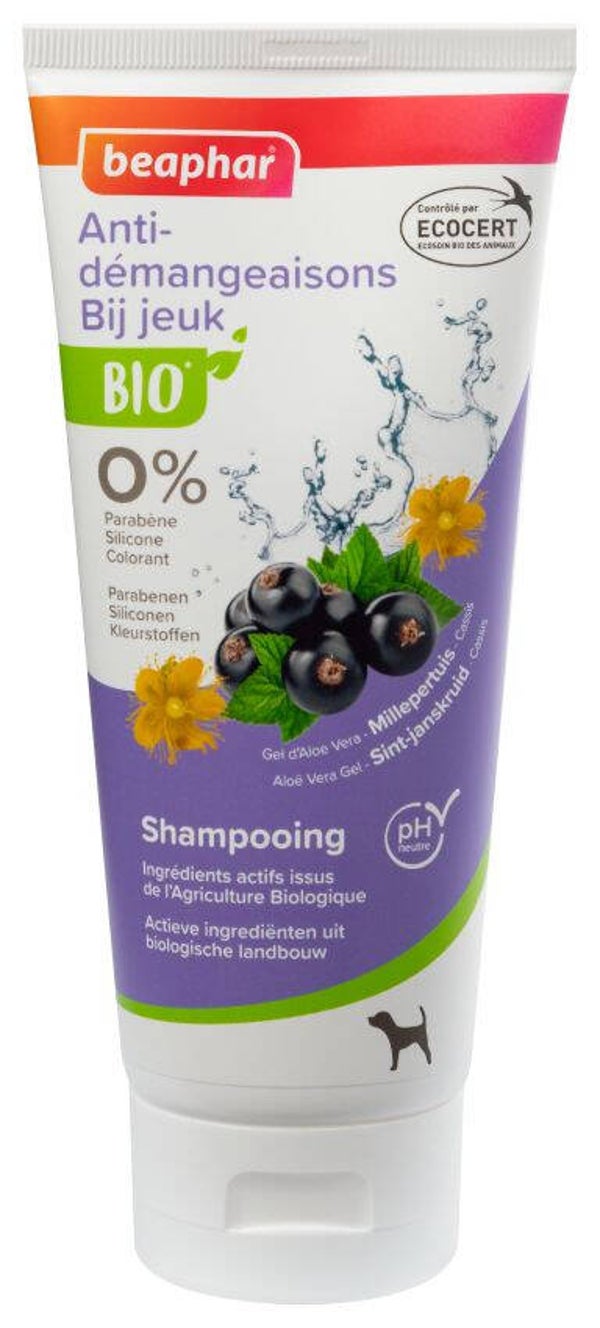 Beaphar Shampoing anti-démangeaisons Bio