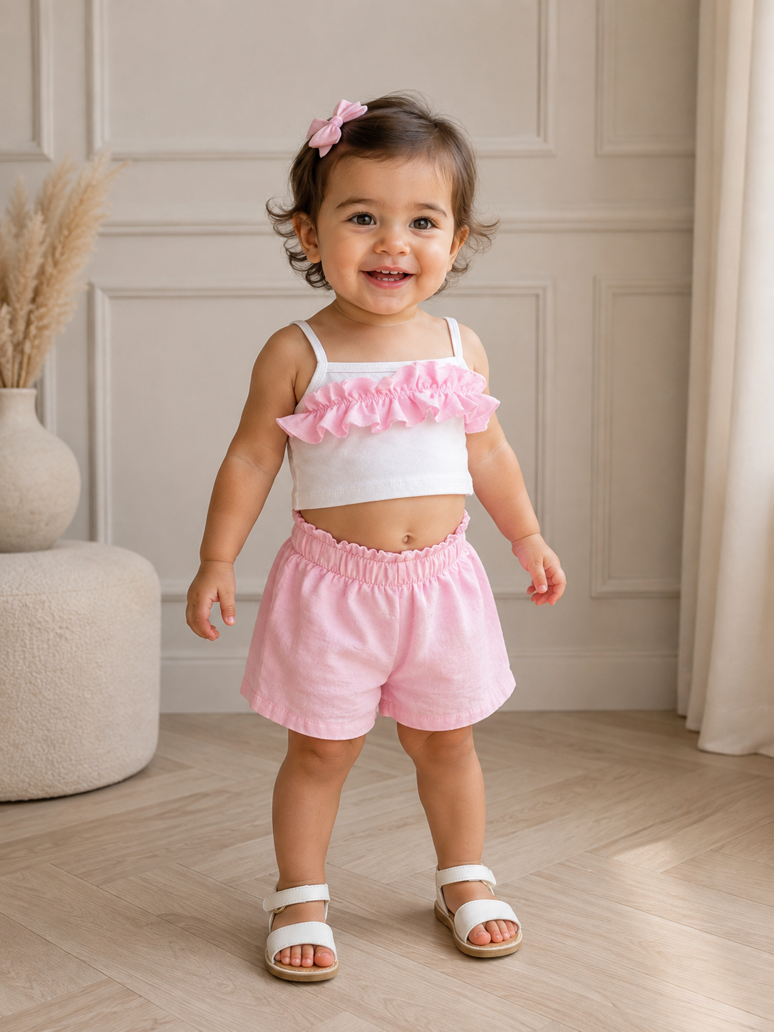 Baby set roze