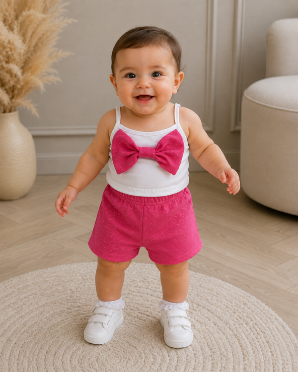 Baby set roze