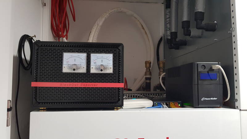 'BlackOut Suporter' mit 480 W Leistung für Innenräume in IP21 ausgeführt