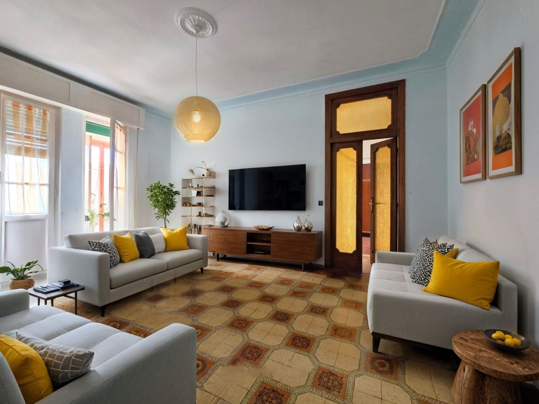 Appartamento spazioso con garage, zona semicentro