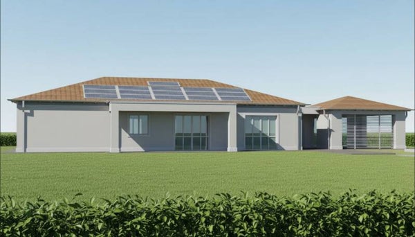 Terreno edificabile con permesso e progetto già avviato, zona 5 strade