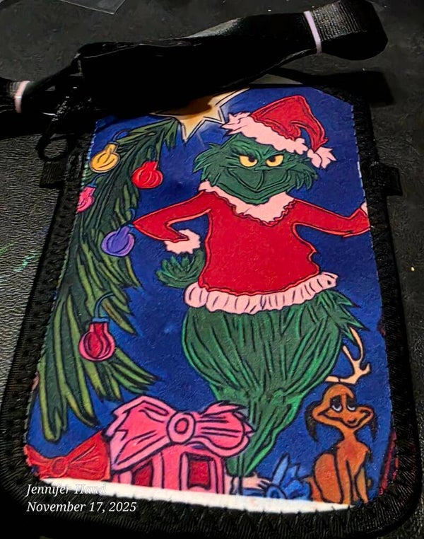 Grinch Cellphone Pouch