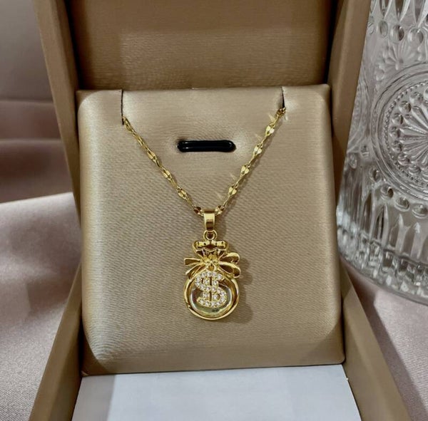 Money Bag Necklace