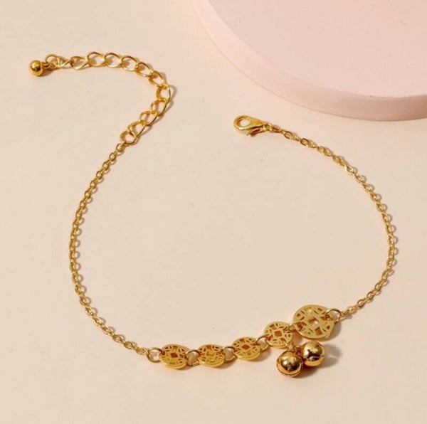 Gold Anklet Chime