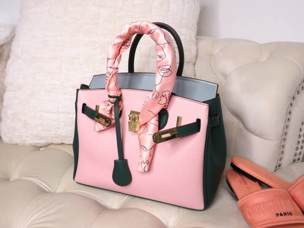 The Darma Bag Collection Pink/Green